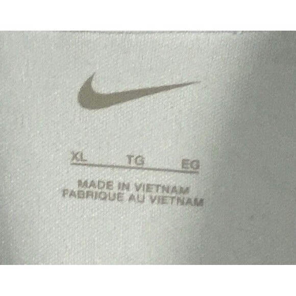 Nike Performance Polo Shirt  With  Logo Light Blue Mens XL - Picture 5 of 5